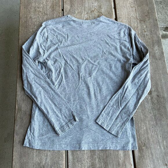 ZARA Boys Shirt Size 9 10 140 Must‎ Not Stop Long Sleeve Tee T-Shirt Gray Black - Picture 7 of 8
